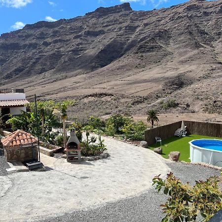 Casa Rural Con Bano Adaptado Y Piscina En Mogán エクステリア 写真