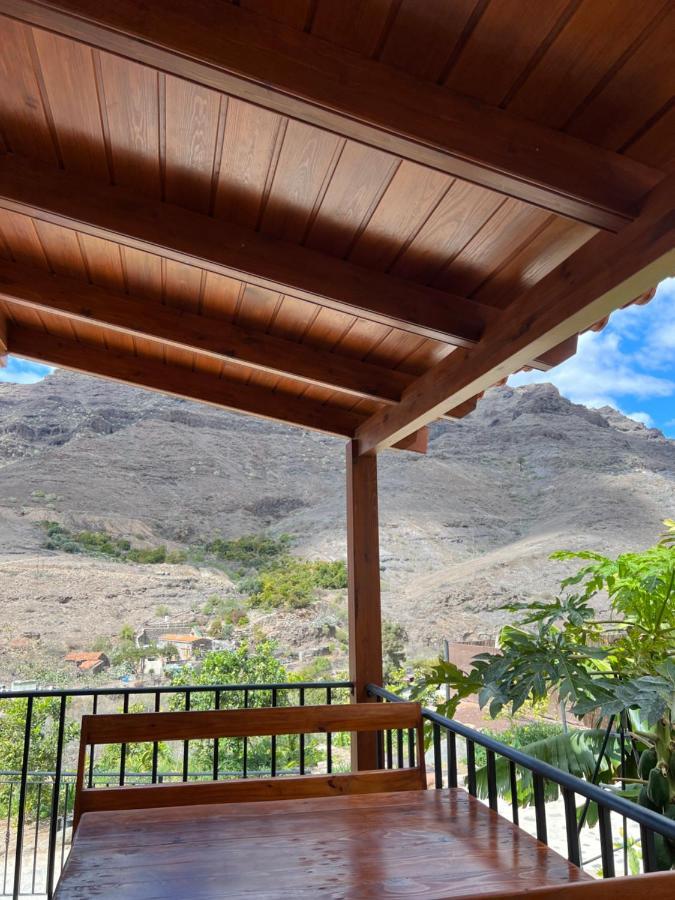 Casa Rural Con Bano Adaptado Y Piscina En Mogán エクステリア 写真